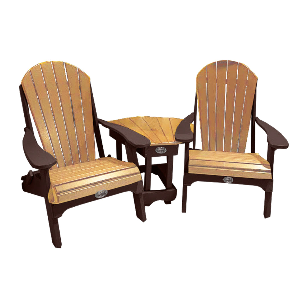 Buck Stove Accent Center Wedge Table