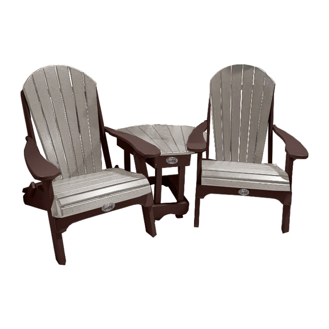 Buck Stove Accent Center Wedge Table