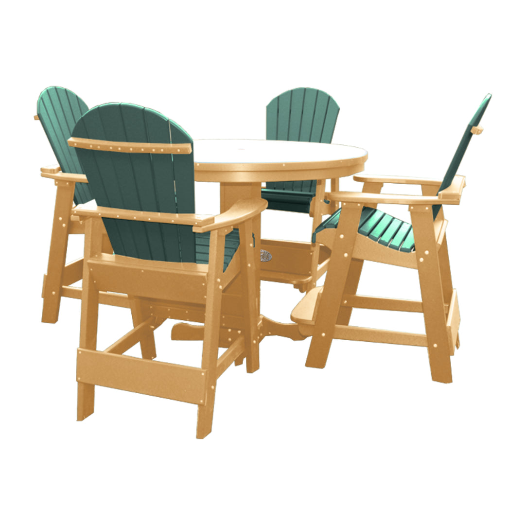 Buck Stove 42" Round Pub Table Set