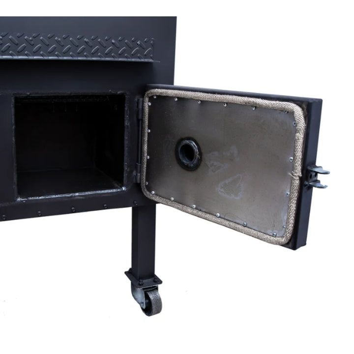 Insulated Gravity-Fed BBQ Smoker