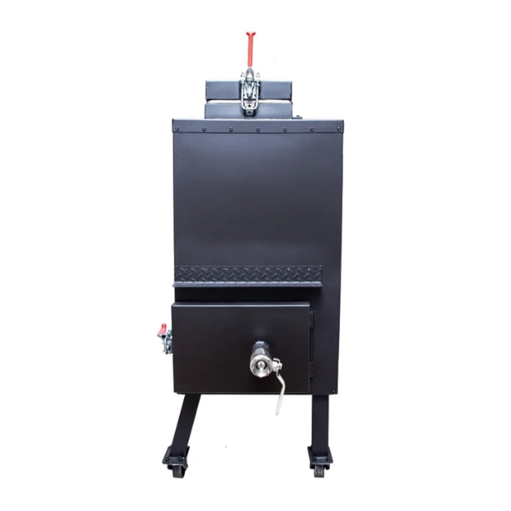 Insulated Gravity-Fed BBQ Smoker