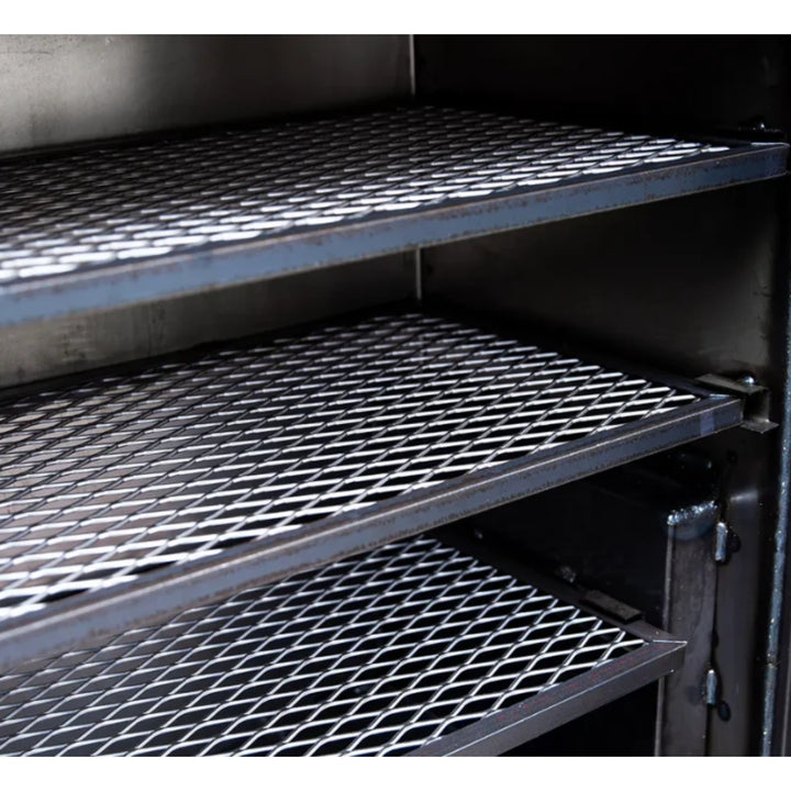 Insulated Gravity-Fed BBQ Smoker