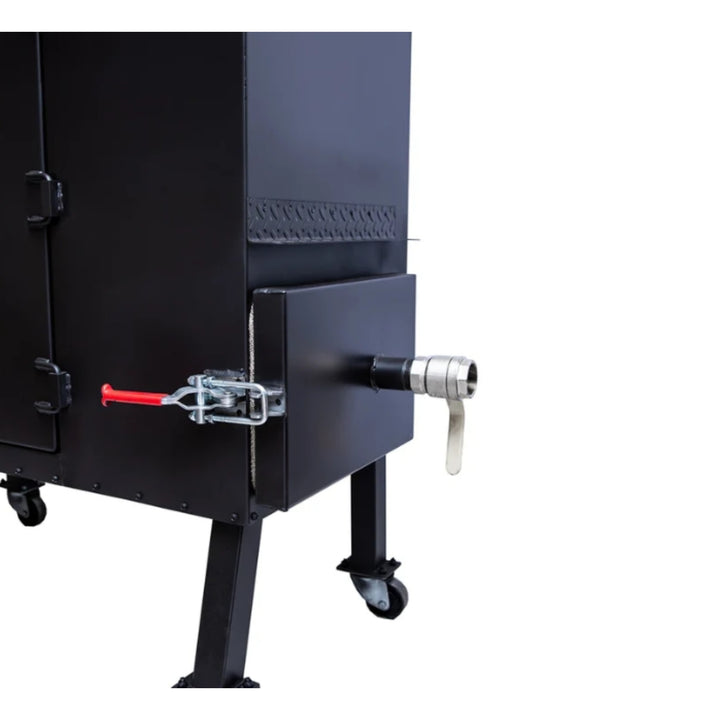 Insulated Gravity-Fed BBQ Smoker