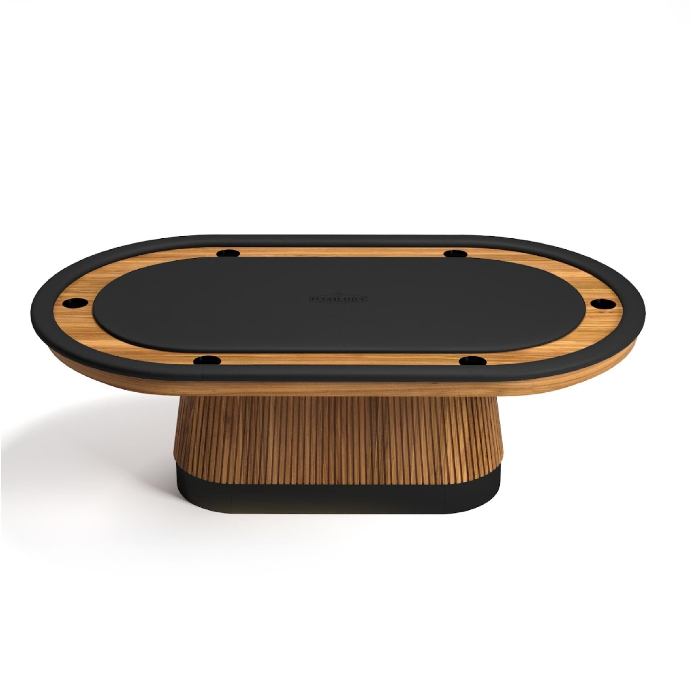 Prohibition Table Prohibition Texas Hold’em Poker Table 84” – Movox Living