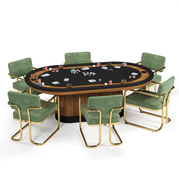 Prohibition Texas Hold’em Poker Table 84”