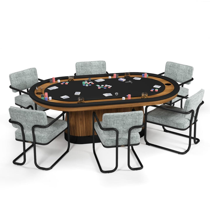 Prohibition Texas Hold’em Poker Table 84”