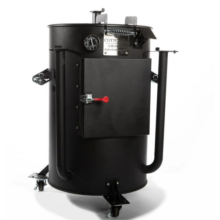 The Harvester Premium Drum BBQ Smoker