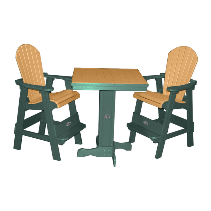 Buck Stove 30" Square Bistro Set