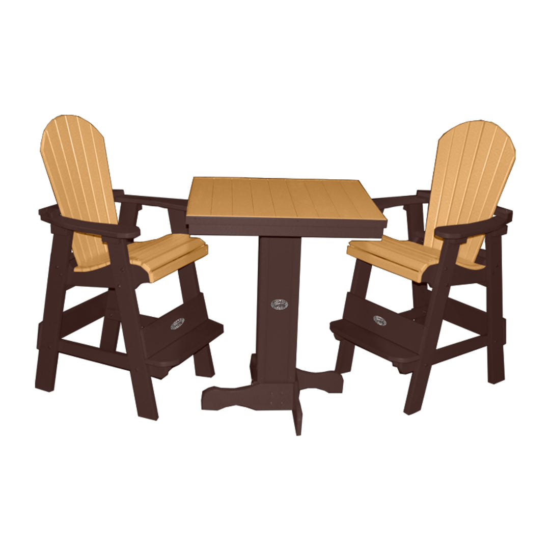 Buck Stove 30" Square Bistro Set