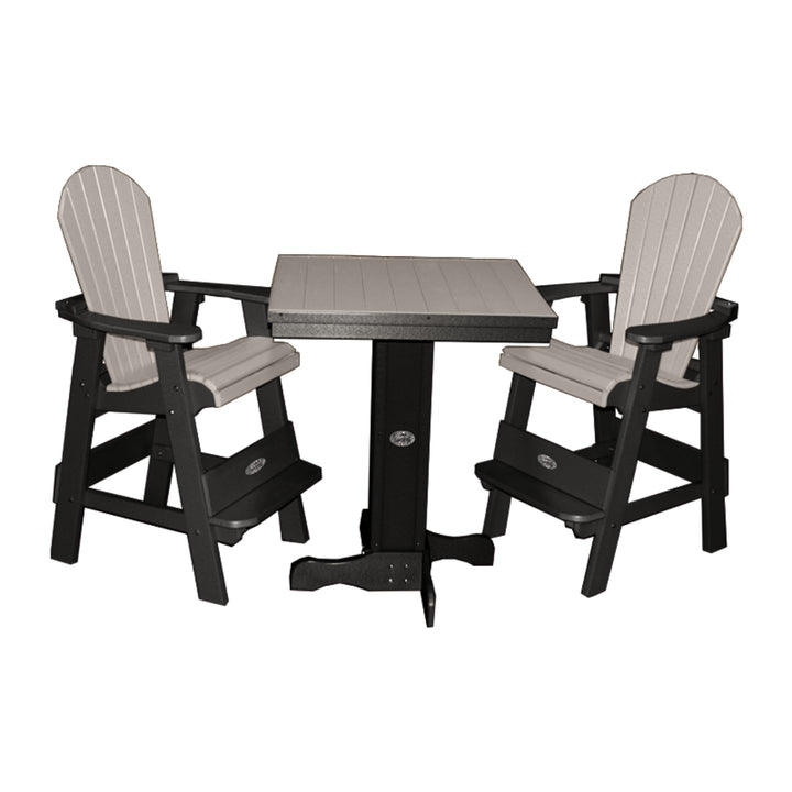 Buck Stove 30" Square Bistro Set