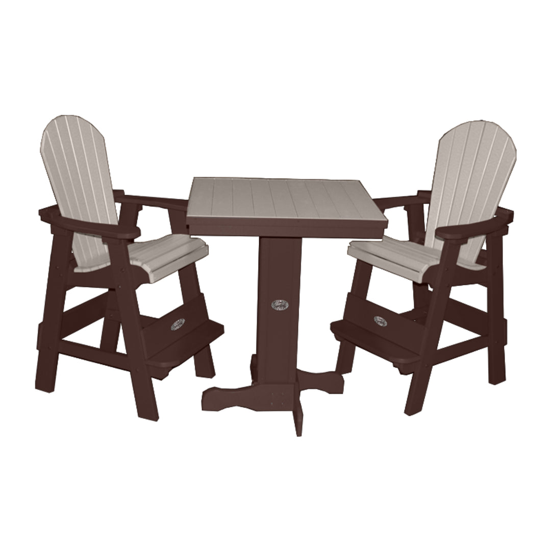 Buck Stove 30" Square Bistro Set