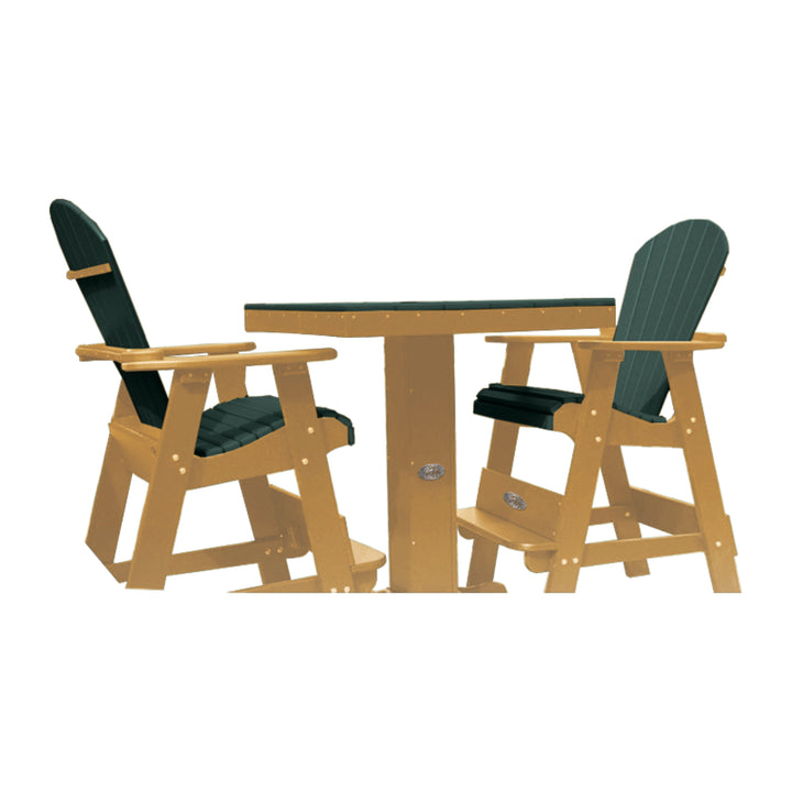 Buck Stove 42" Square Pub Table Set