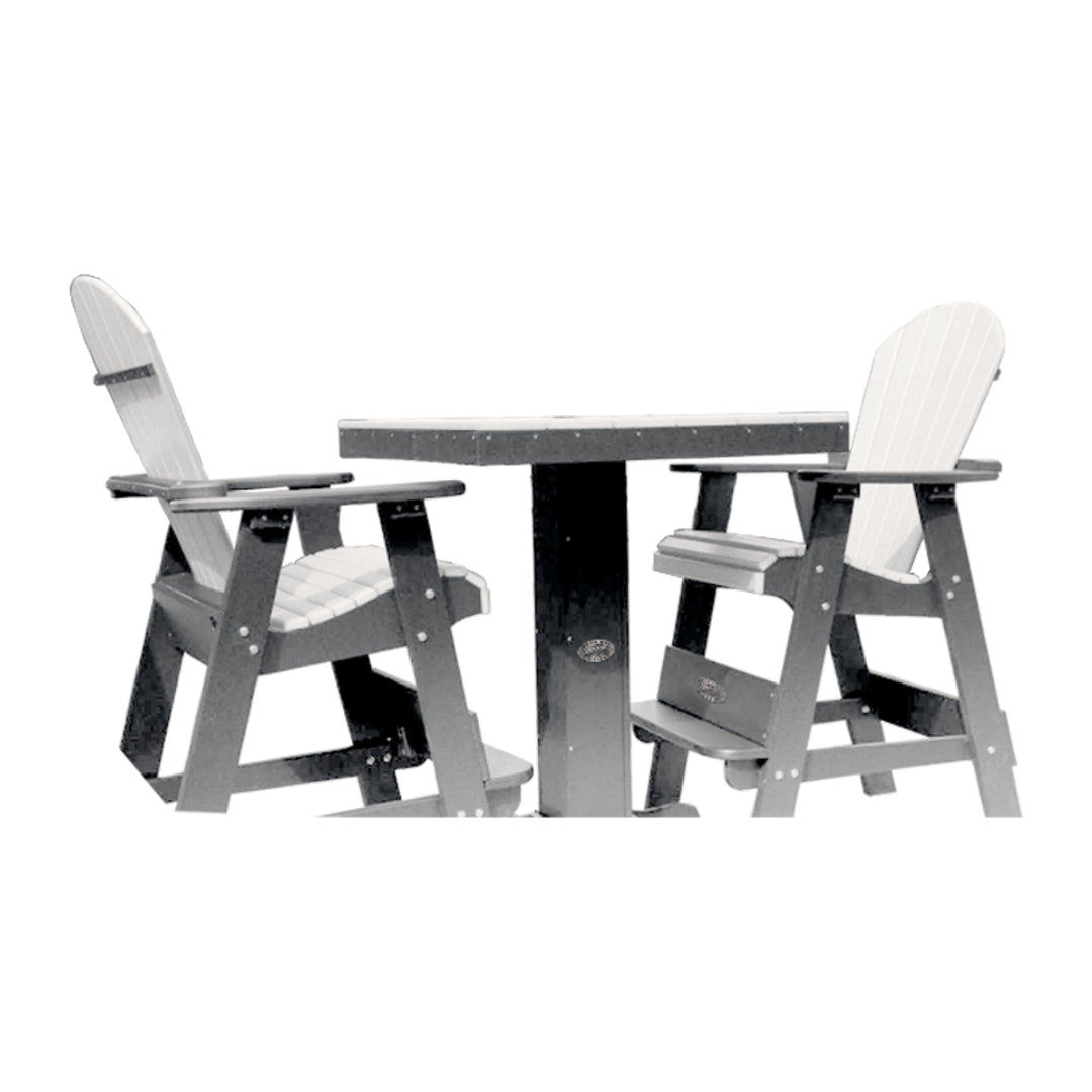 Buck Stove 42" Square Pub Table Set