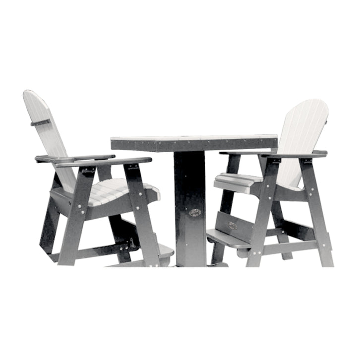 Buck Stove 42" Square Pub Table Set