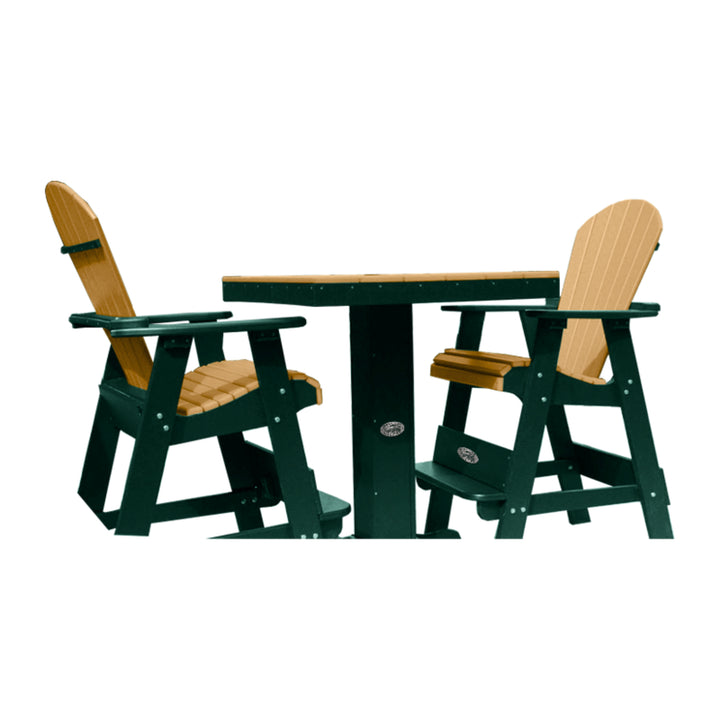 Buck Stove 42" Square Pub Table Set