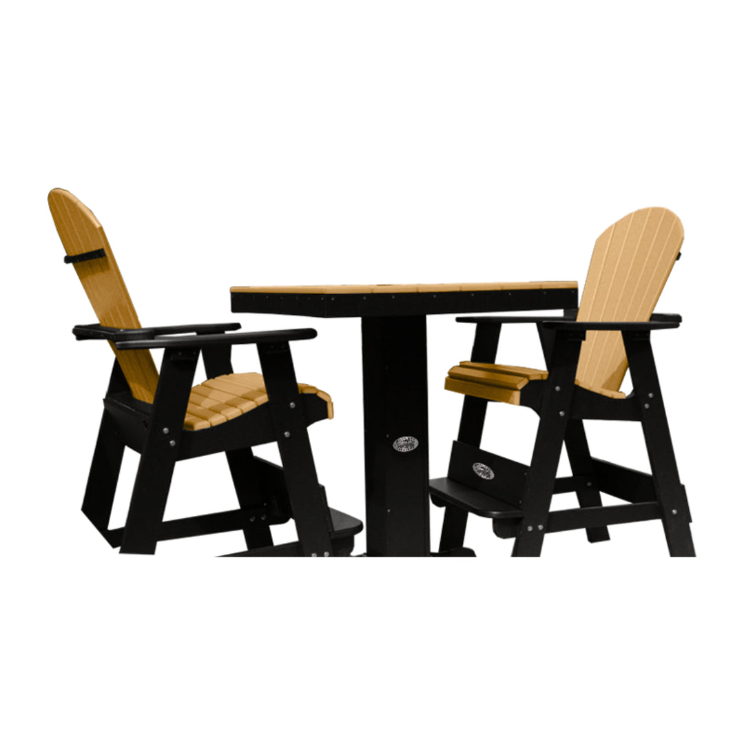 Buck Stove 42" Square Pub Table Set
