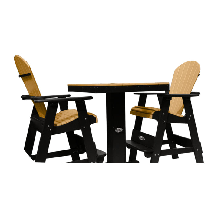 Buck Stove 42" Square Pub Table Set