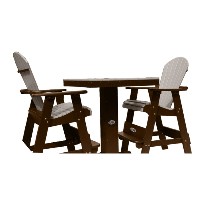 Buck Stove 42" Square Pub Table Set