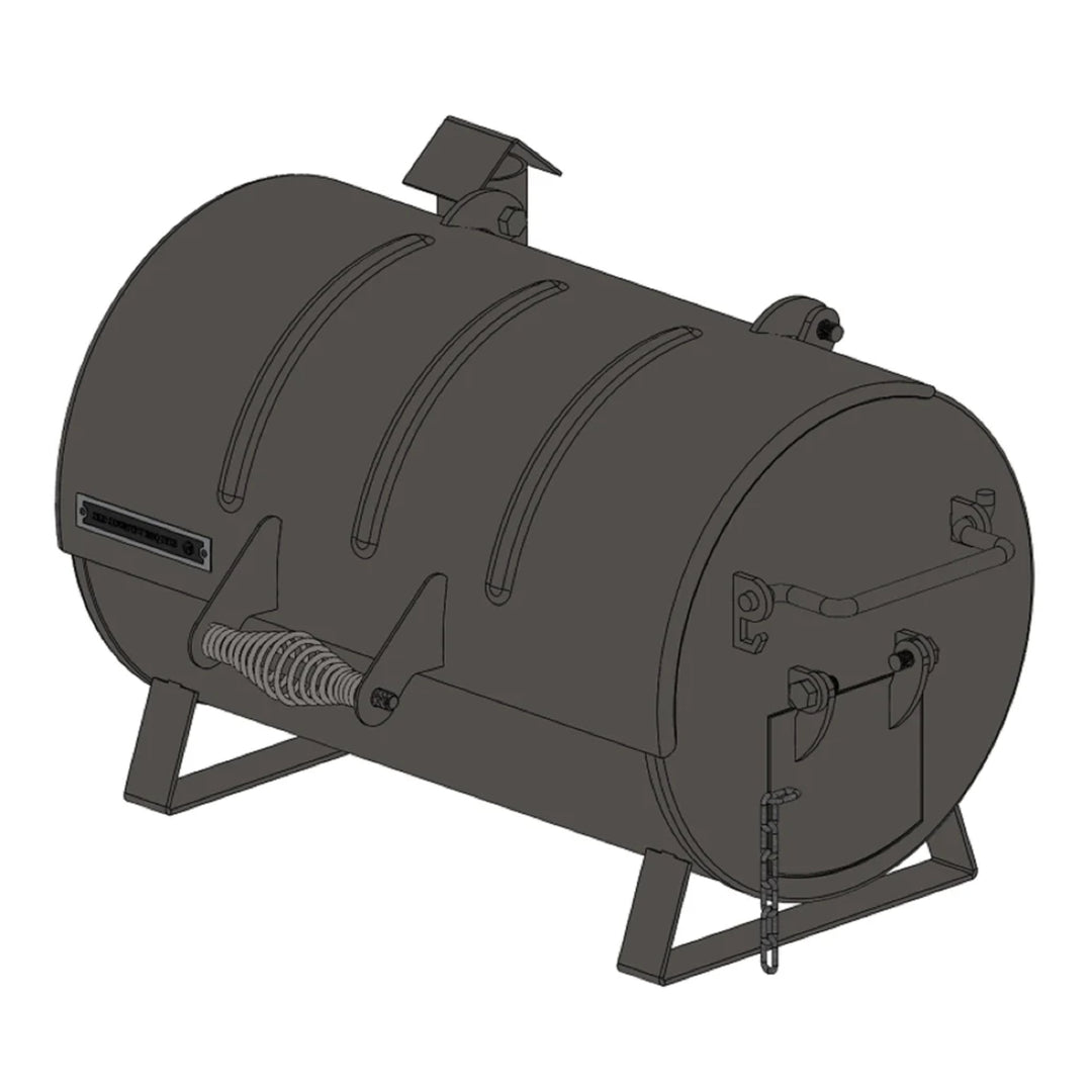 Old Country BBQ Fuego Portable Tabletop Grill