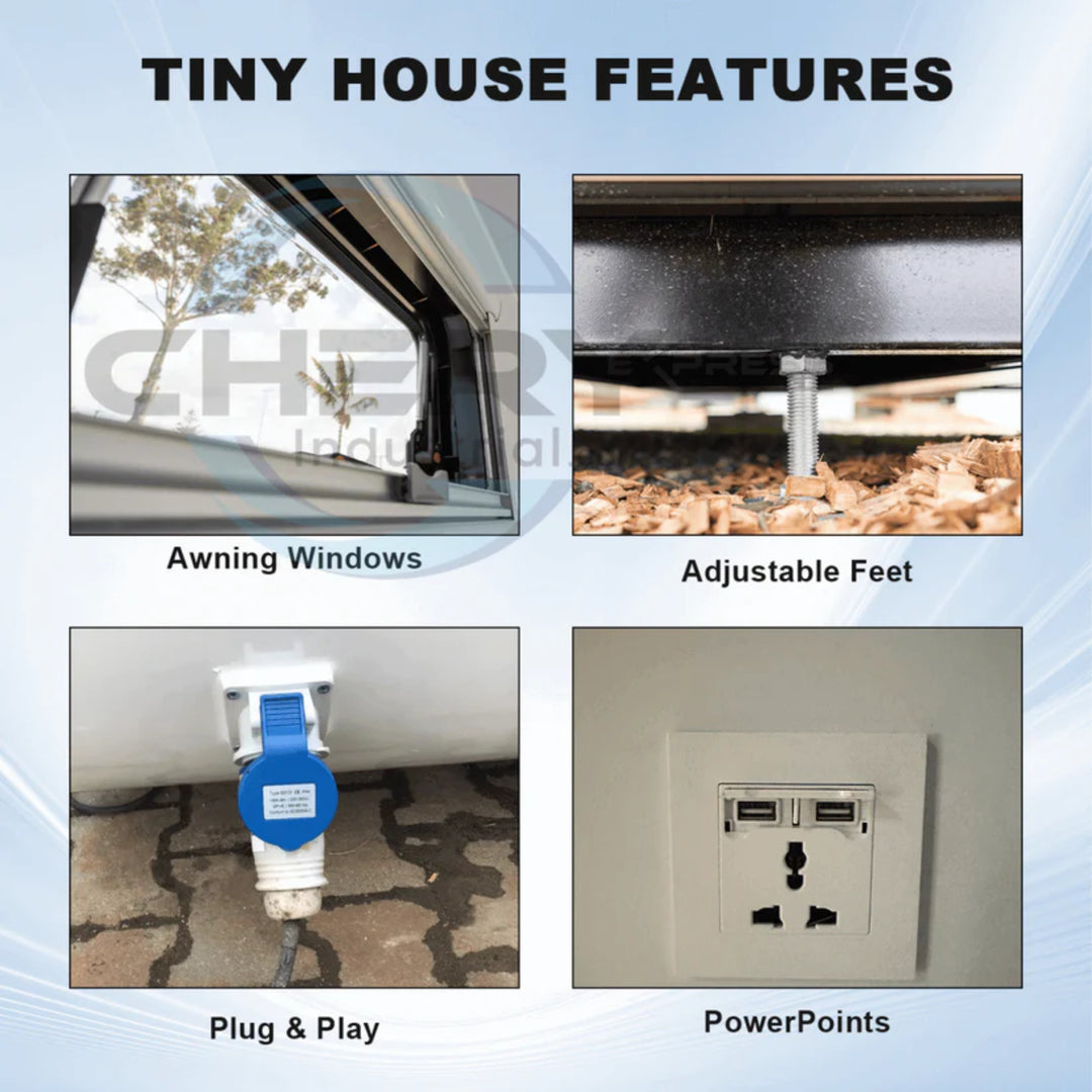 Modern Tiny Office Tiny House 10ft – Apple Cabin