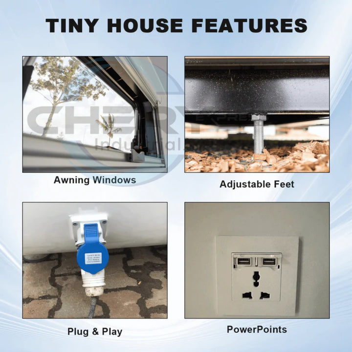 Modern Tiny Office Tiny House 10ft – Apple Cabin
