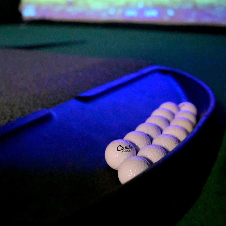 Carl’s Place Ball Tray with Logoed Golf Balls