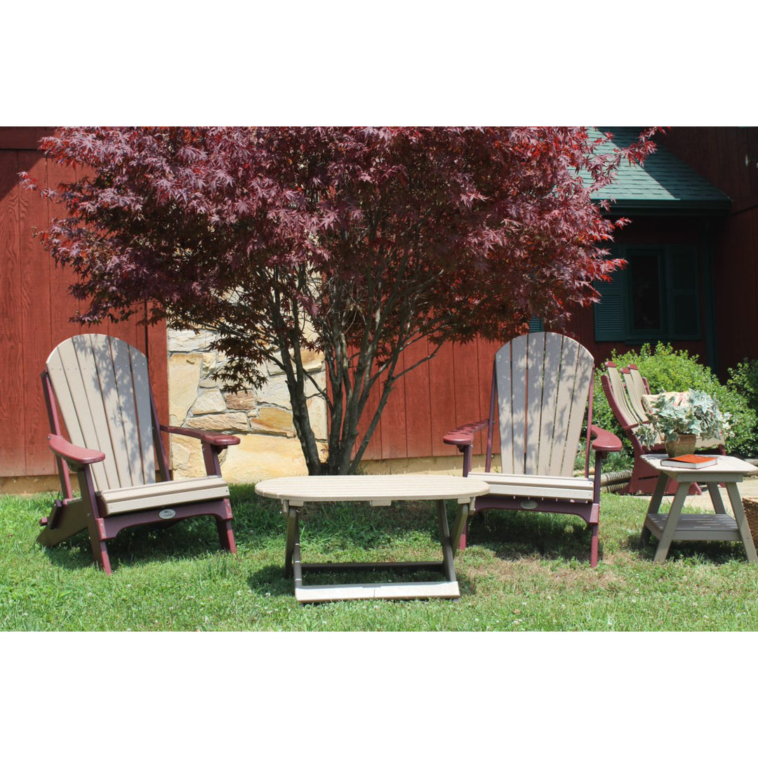Buck Stove Oval Coffee Table