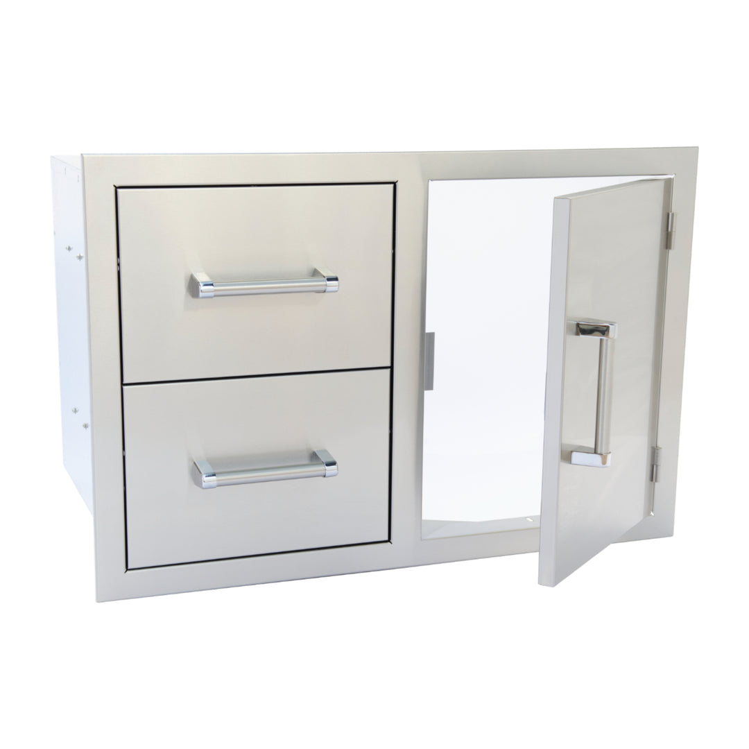 KoKoMo Two-Drawer/Door Combo – Built-In Kitchen Component