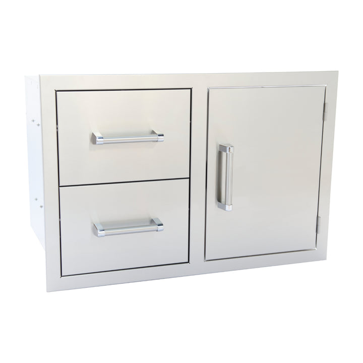 KoKoMo Two-Drawer/Door Combo – Built-In Kitchen Component