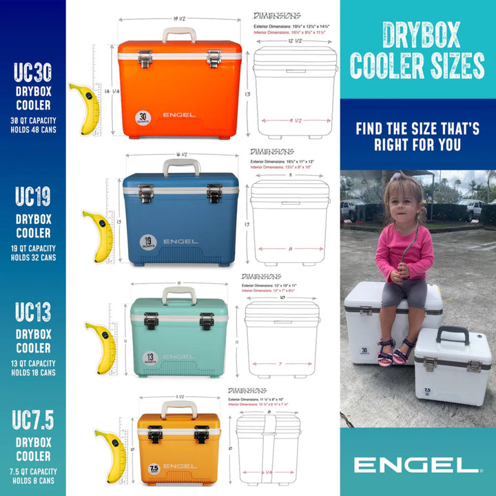 Engel UC19 19QT Drybox Cooler
