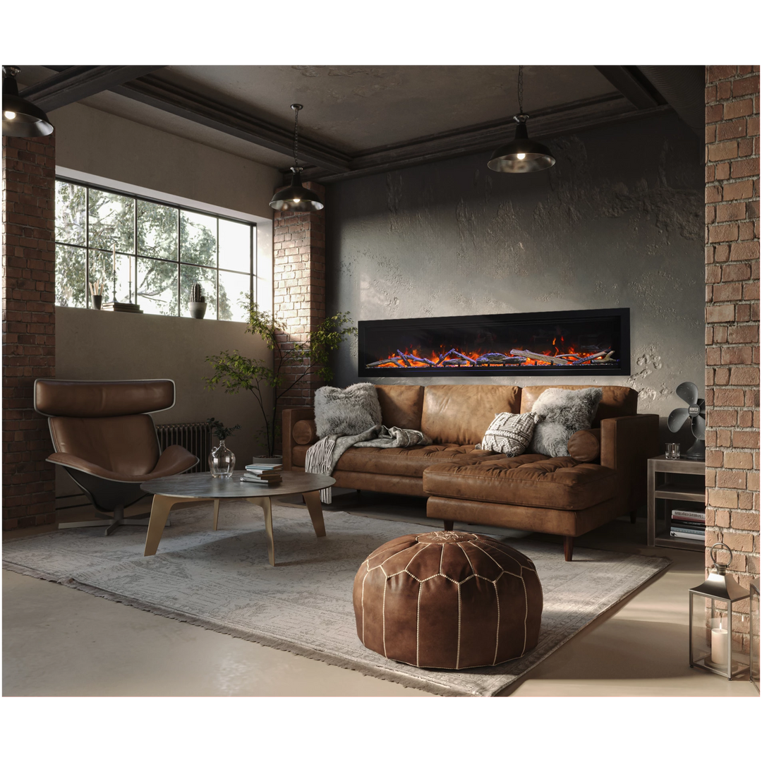 Amantii Symmetry Lumina 50" Smart Electric Fireplace