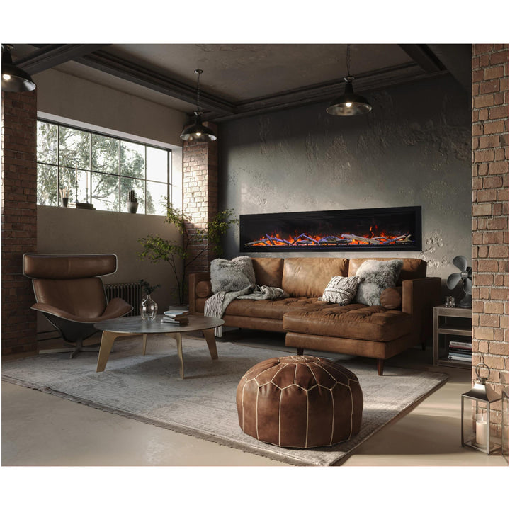 Amantii Symmetry Lumina 60" Smart Electric Fireplace