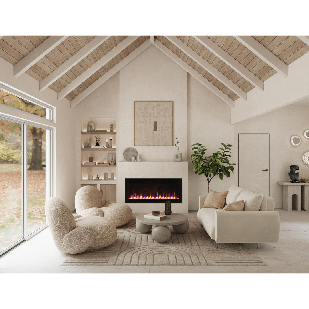Fire & Ice by Amantii – Evolution Linear Electric Fireplace – 36", 42", 50" & 60" (WiFi)