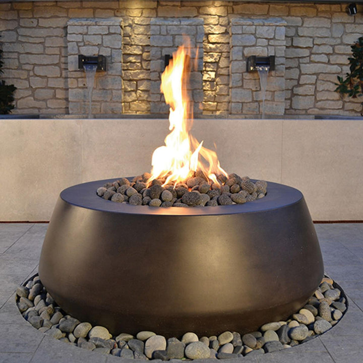 Fire By Design - Belize Round Fire Pit – 42" & 48" AWEIS Ignition