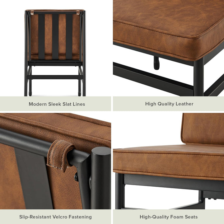 Black Dining Chairs With Removable Cushion Covers French