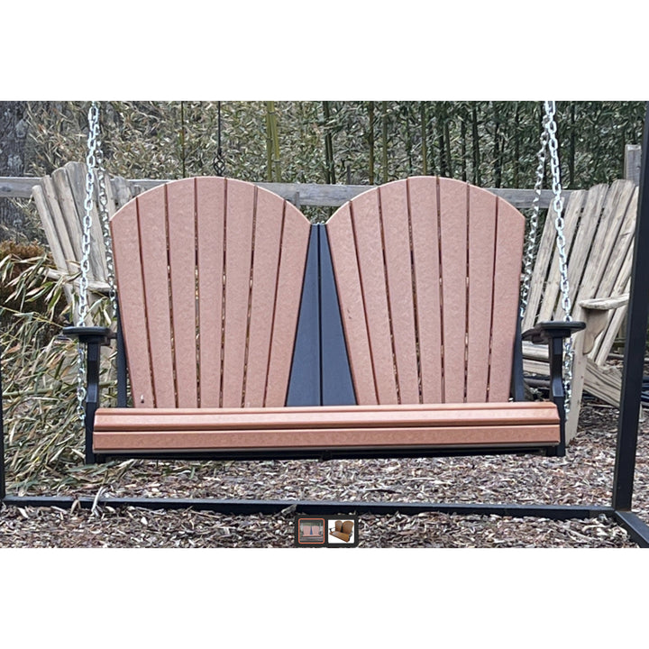 Buck Stove Fan Back Porch Swing