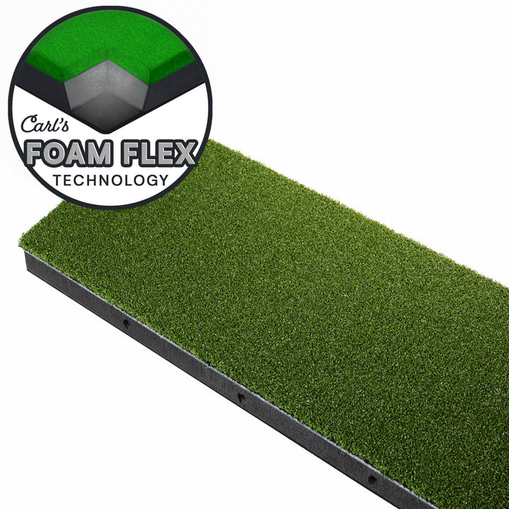 Carl’s Place Golf HotShot 5x8 Hitting Mat with Optional Base