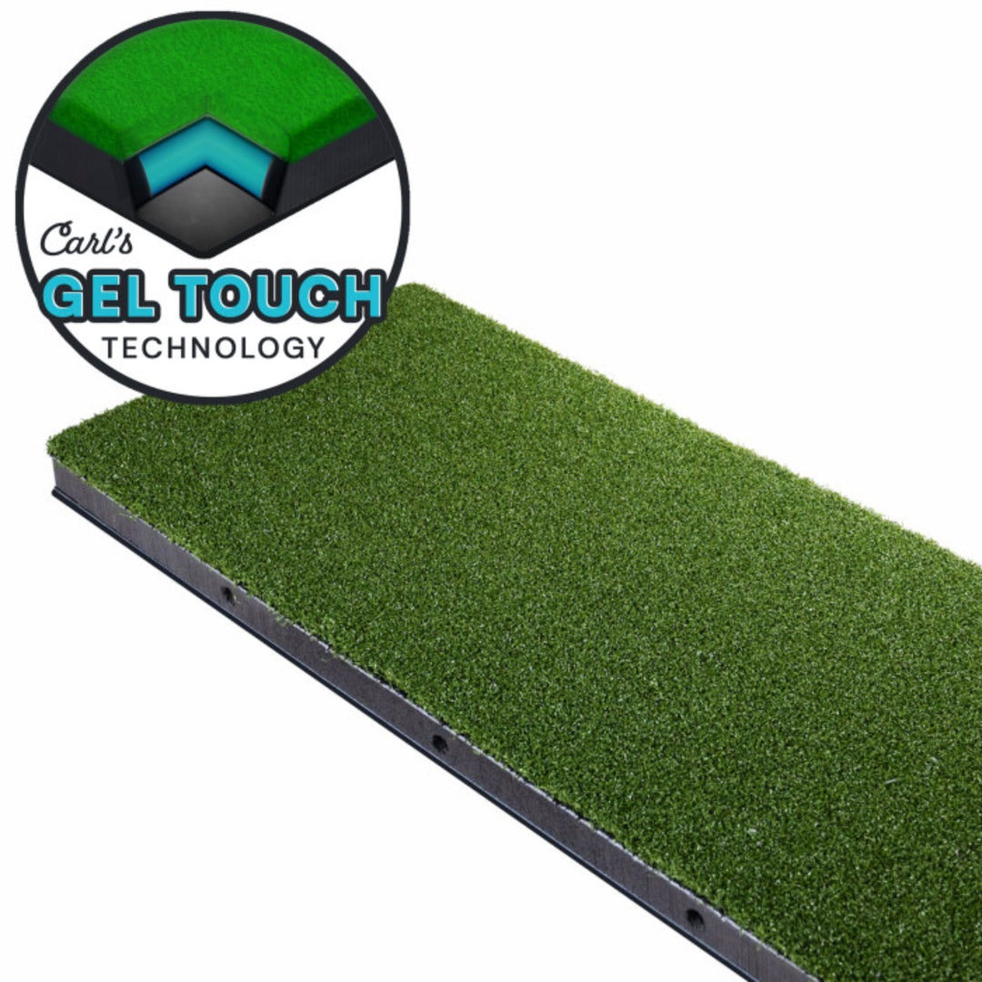 Carl’s Place Golf HotShot 4x5 Hitting Mat with Optional Base
