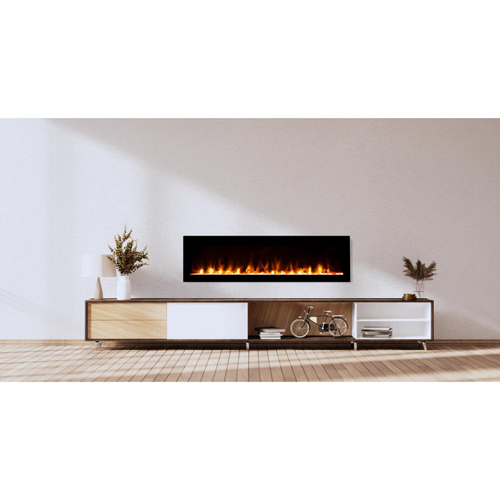 Fire & Ice by Amantii – Evolution Linear Electric Fireplace – 36", 42", 50" & 60" (WiFi)