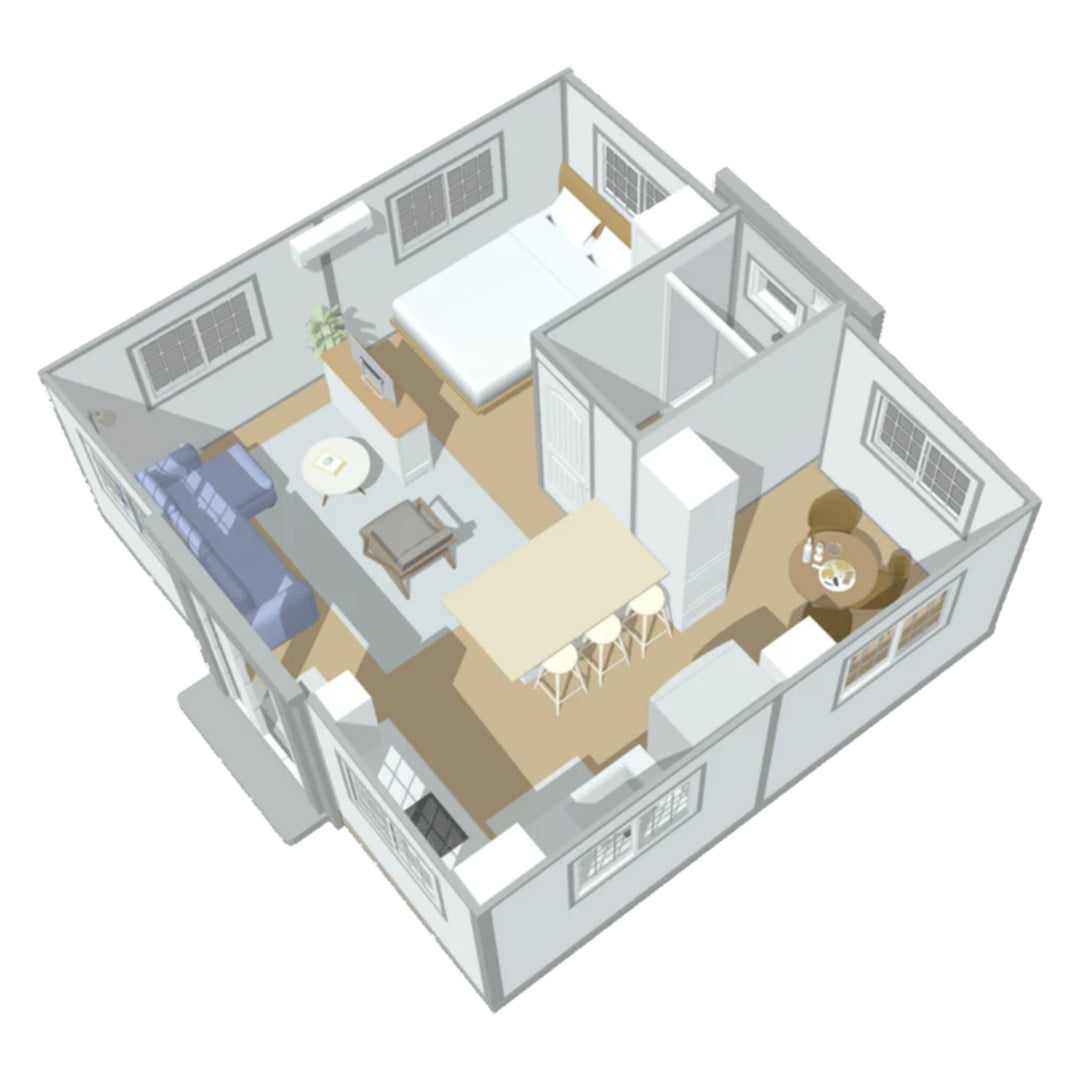 Bastone Mobile Expandable Prefabricated House