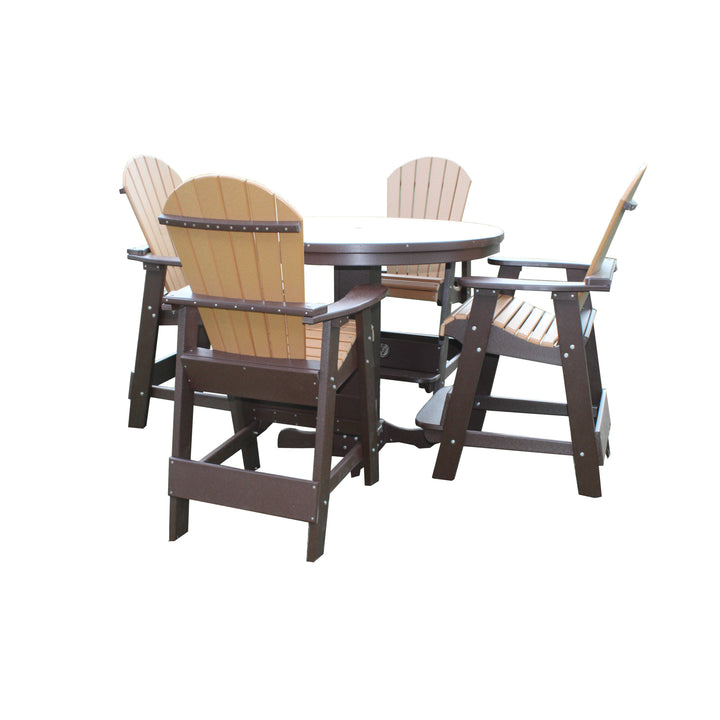 Buck Stove 42" Round Pub Table Set