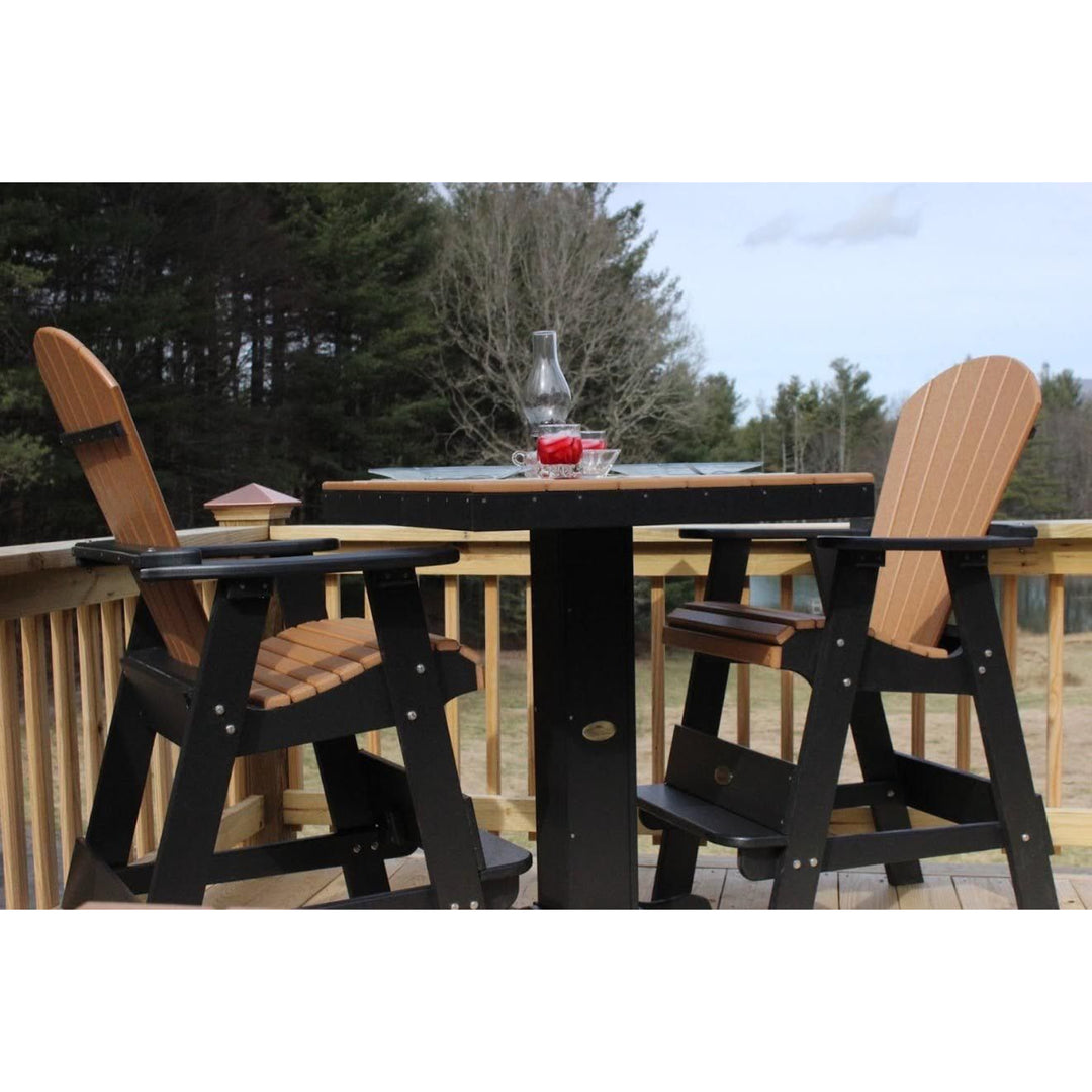 Buck Stove 42" Square Pub Table Set