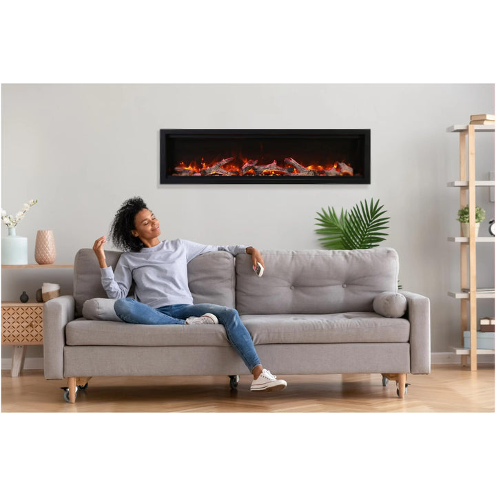 Amantii Symmetry Bespoke 50" Smart Electric Fireplace