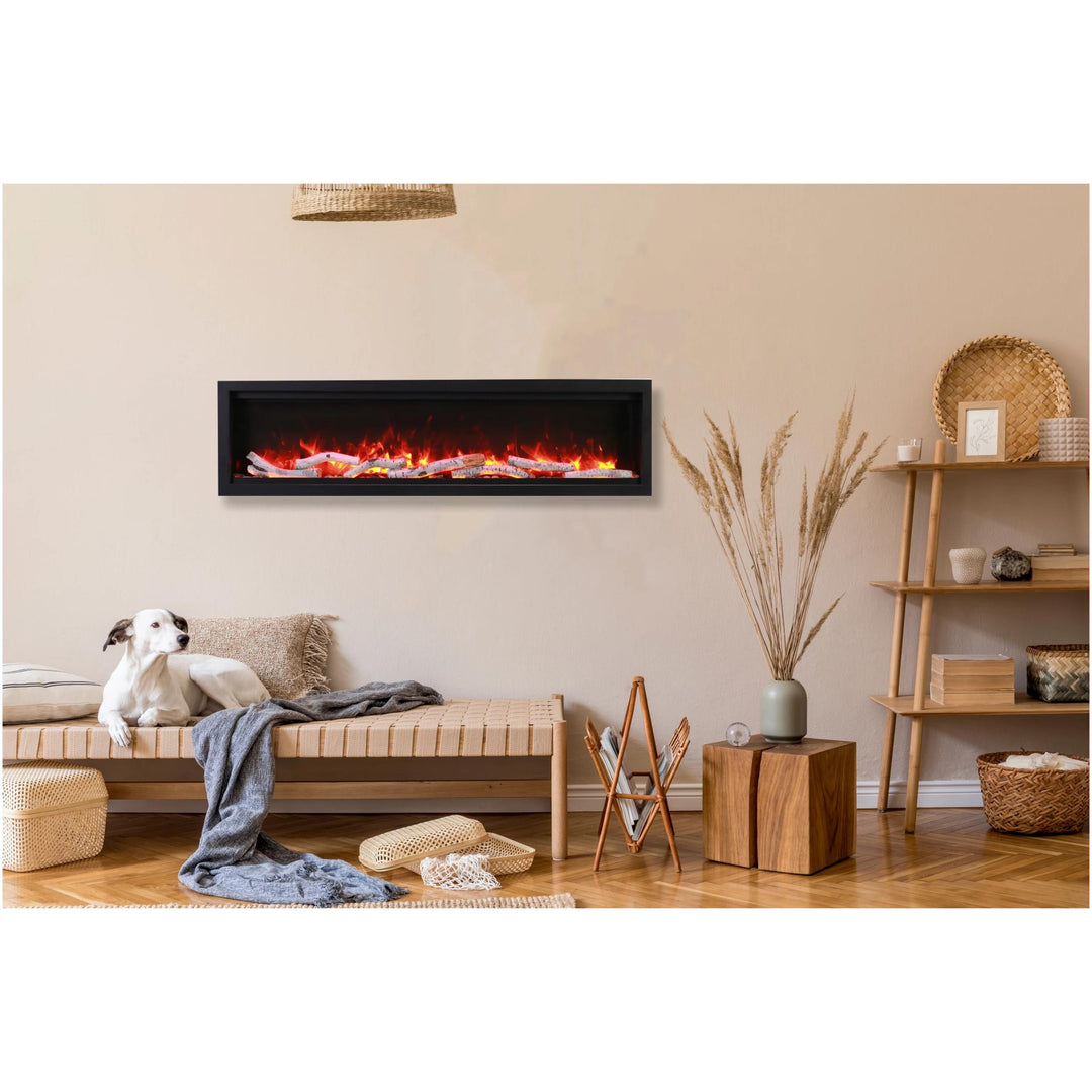 Amantii Symmetry Bespoke 50" Smart Electric Fireplace
