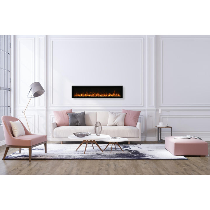 Amantii Symmetry Xtra Slim 60" Electric Fireplace