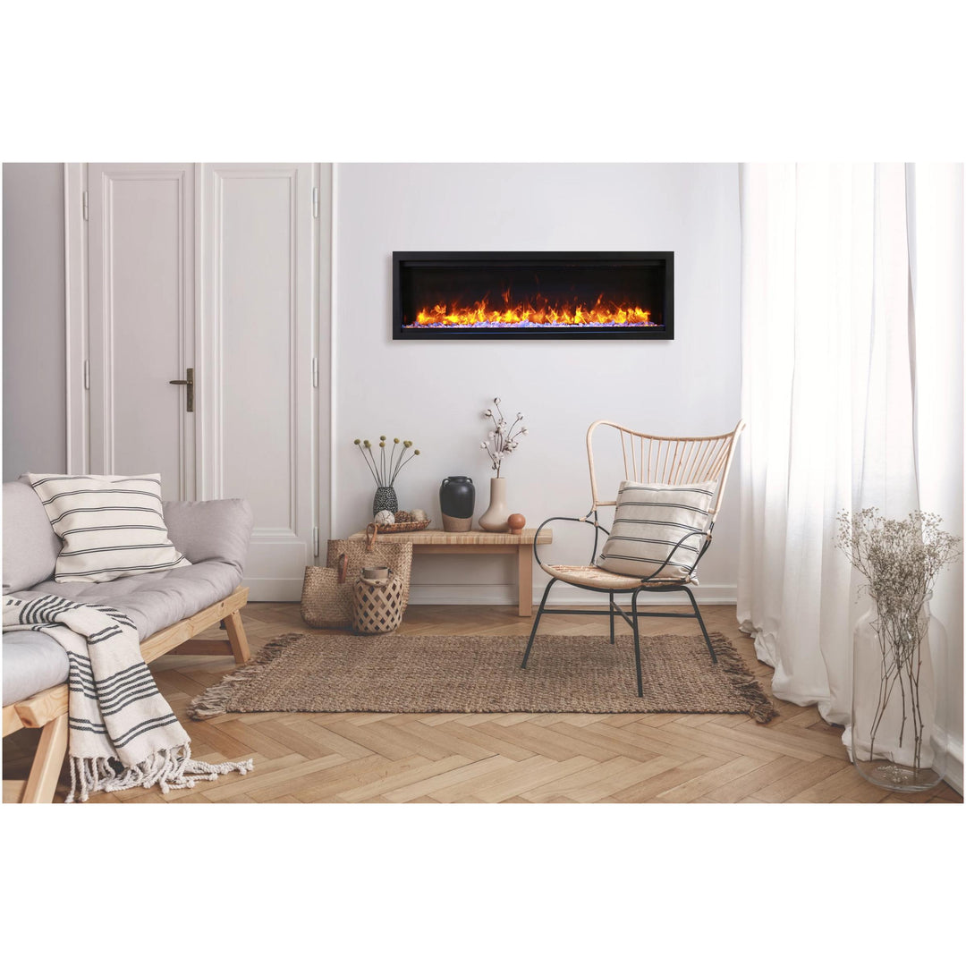 Amantii Symmetry Lumina 42" Smart Electric Fireplace