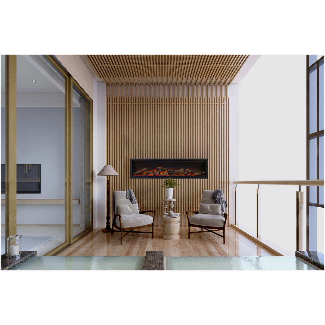 Amantii Symmetry Lumina 50" Smart Electric Fireplace