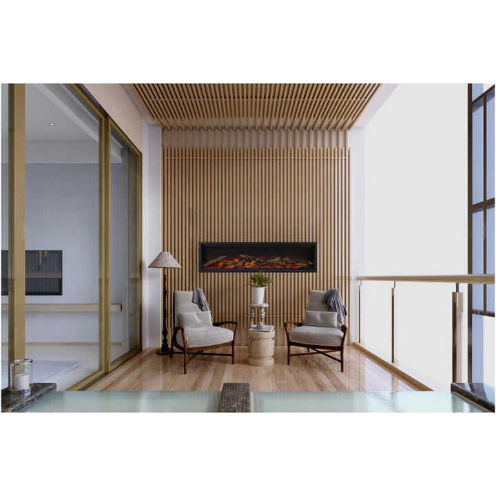 Amantii Symmetry Lumina 60" Smart Electric Fireplace