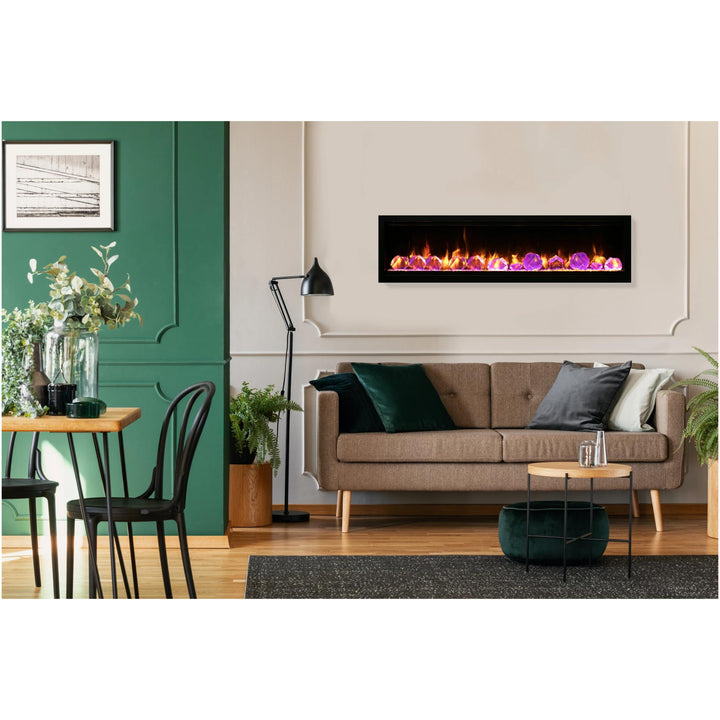 Amantii Symmetry Lumina 60" Smart Electric Fireplace