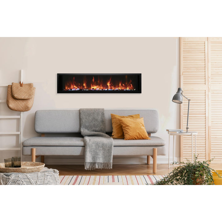 Amantii Symmetry Xtra Slim 60" Electric Fireplace